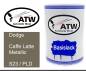 Preview: Dodge, Caffe Latte Metallic, S23 / PLD: 500ml Lackdose, von ATW Autoteile West.